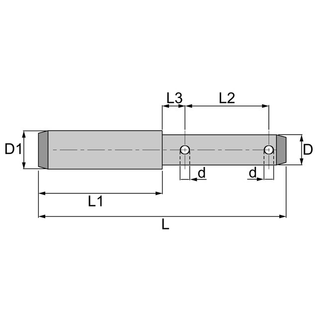 AXE D'attelage Double 19-25 avec Goupille référence fournisseur 31110671